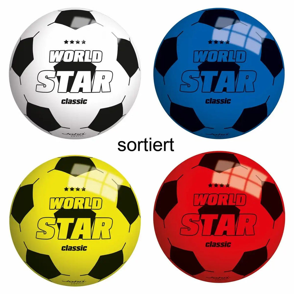 John Spielball World Star 23 cm Fußball für Kinder ab 3