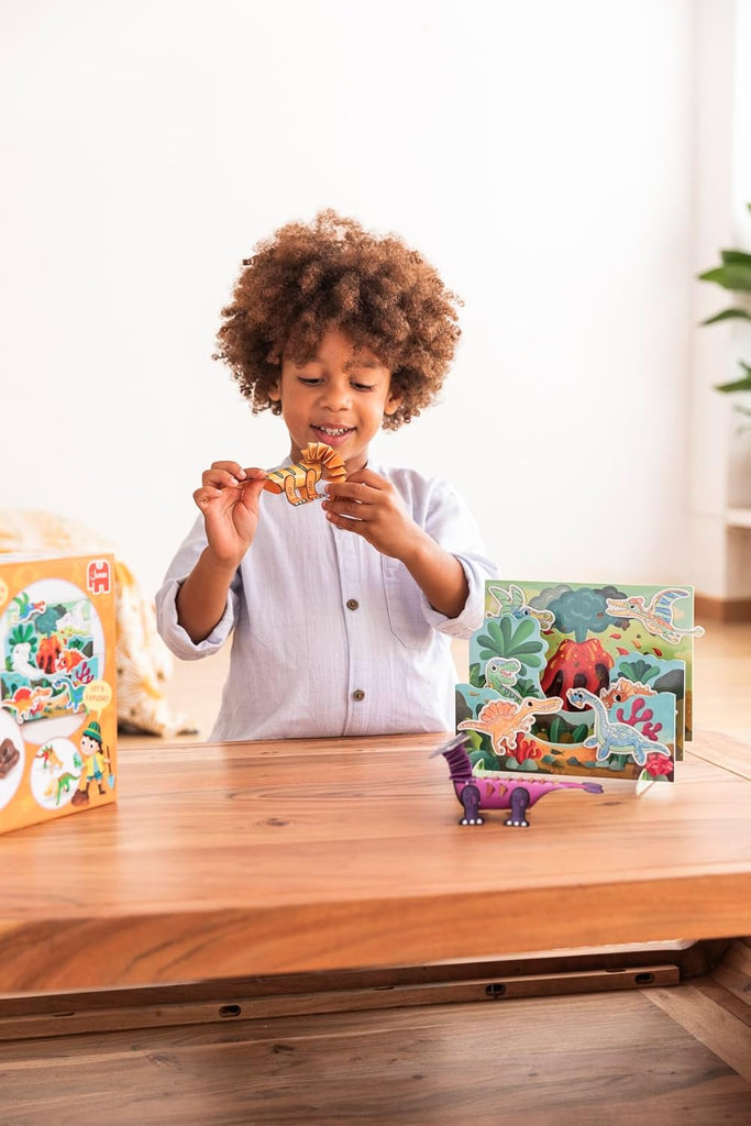 Kreatives Bastelset mit Dinosaurier Thema für Kinder
