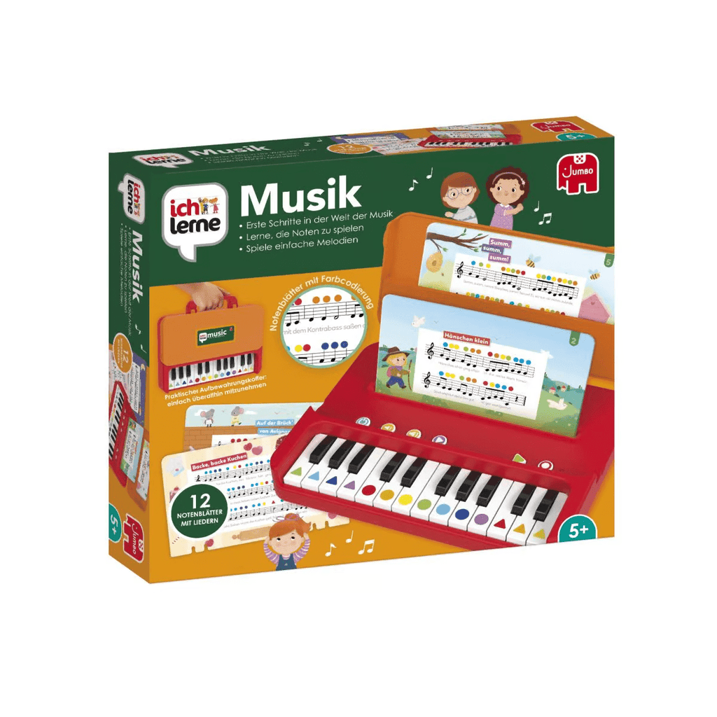 Jumbo Ich lerne Musik Lernspielzeug für Kinder ab 5 Jahren
