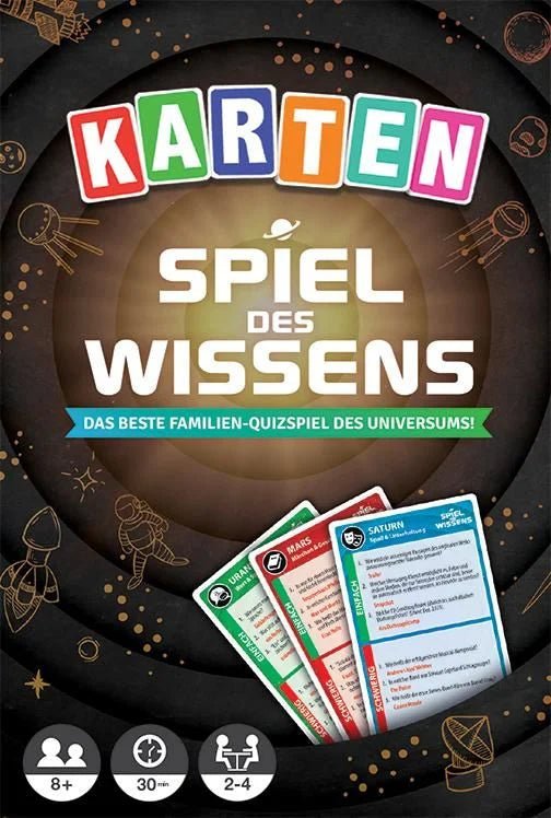 Wissensspiel Jumbo Kartenstapel – Lern- und Gesellschaftsspiel ab 8 Jahren