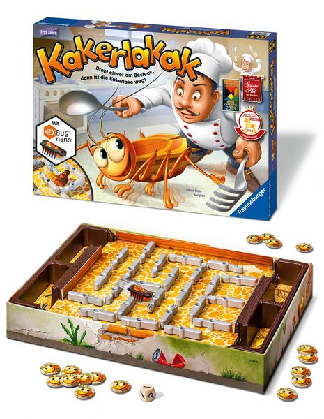 Kakerlakak - Eins, zwei, drei: Kribbel - Krabbel schnell vorbei! - Ravensburger