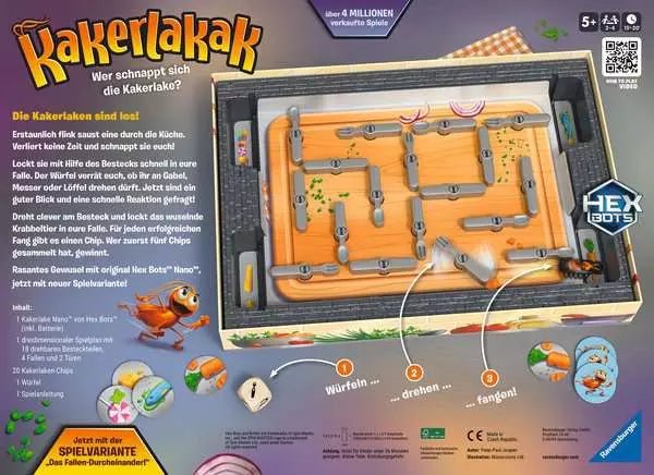 Kakerlakak - Kinderspiel ab 5 Jahren - Ravensburger