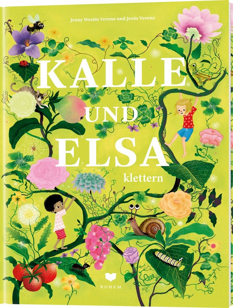 Kalle und Elsa klettern Bilderbuch Bohem Press Hardcover ab 3 Jahren