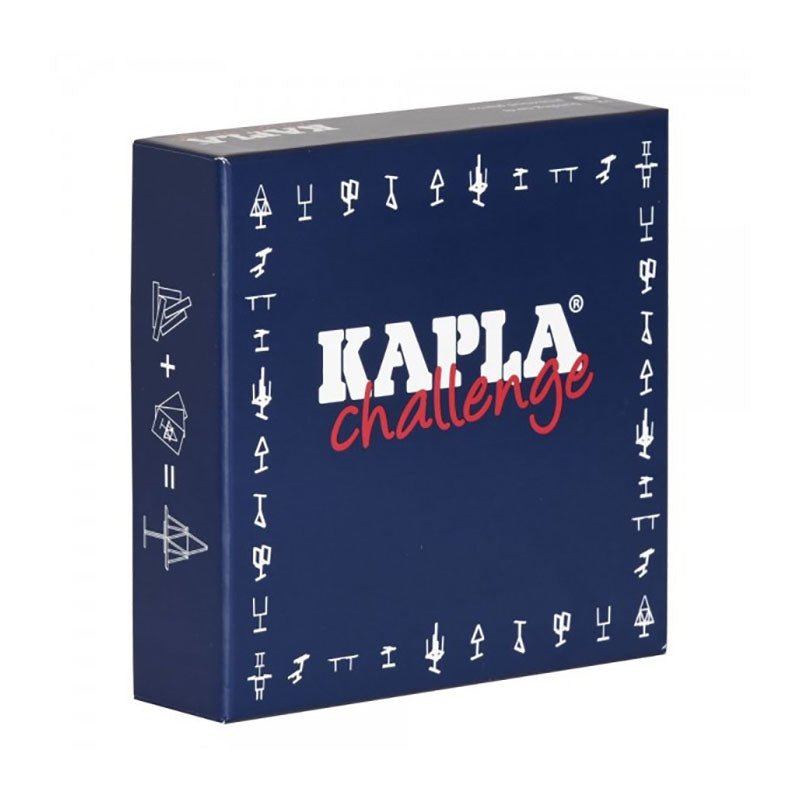 KAPLA Challenge Box – nachhaltiges Holzspielzeug, deutsch Verpackung