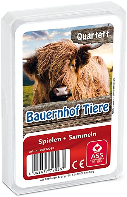 Kartenspiel - Bauernhof Quartett       - ASS