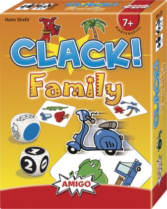 Kartenspiel - Clack ! Family - Amigo