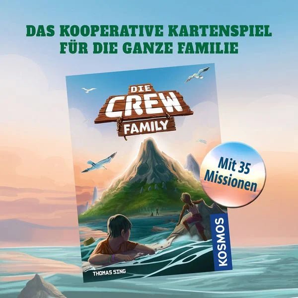 Kartenspiel - Die Crew Family - Kosmos