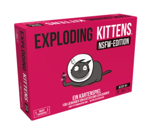 Kartenspiel - Exploding Kittens NSFW - Edition - Asmodee