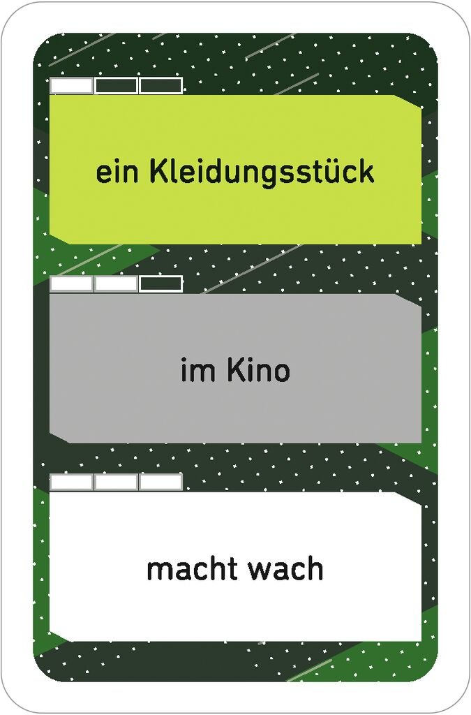 Kartenspiel - Green Glass Door - Die Wort Rätsel Challenge - Moses