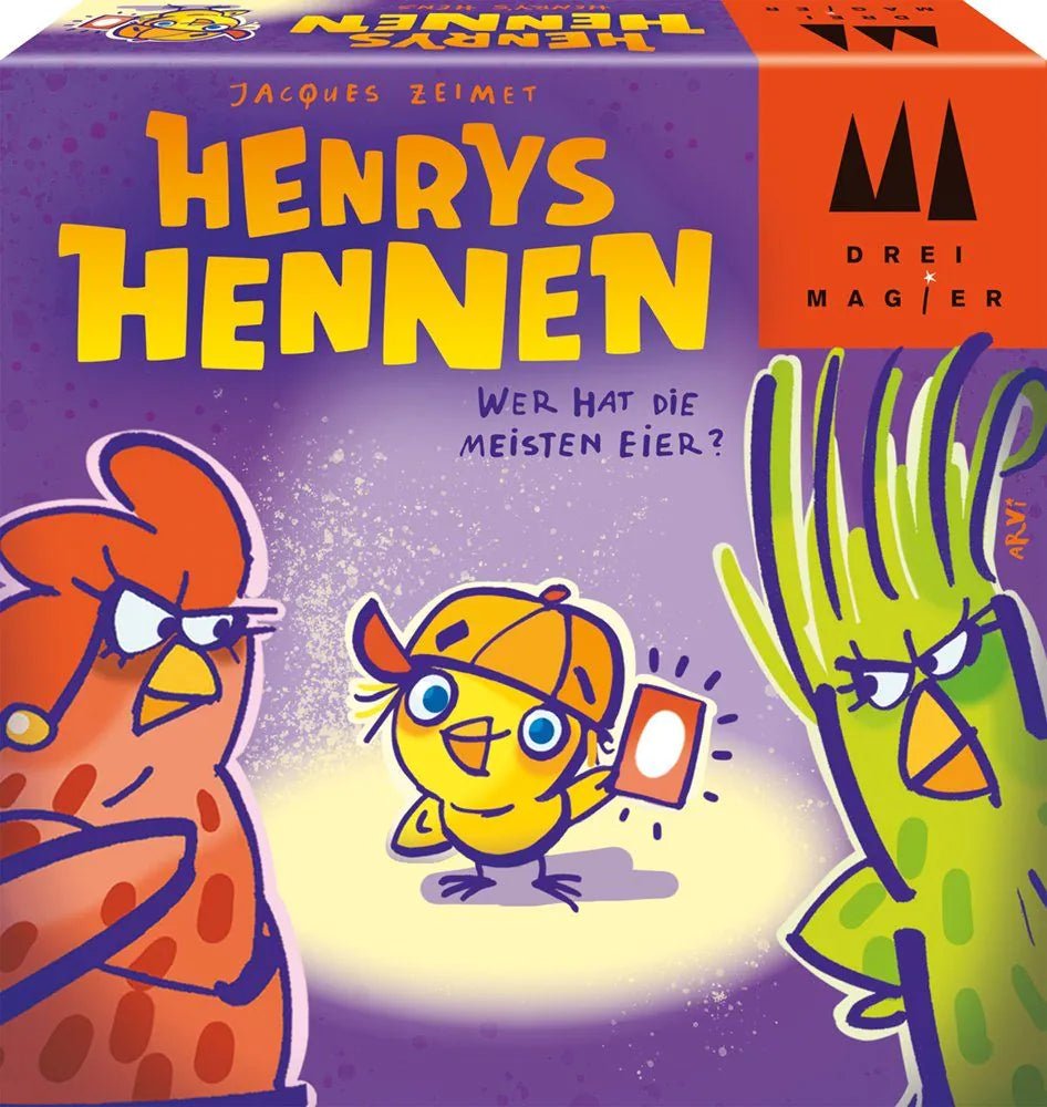 Kartenspiel - Henrys Hennen - Schmidt Spiele