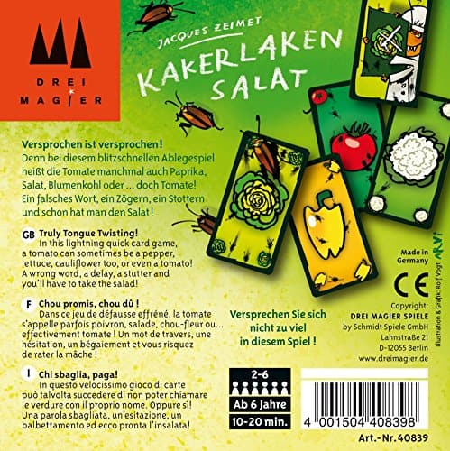 Kartenspiel - Kakerlakensalat - Schmidt Spiele