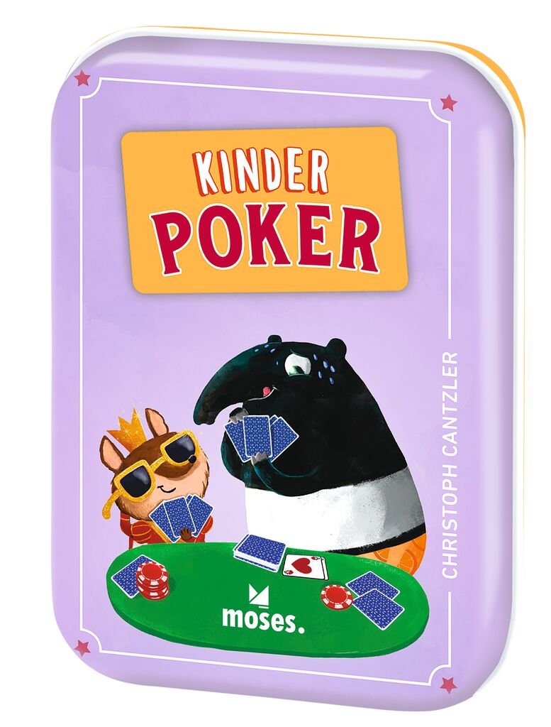 Kartenspiel - Kinder Poker - Moses