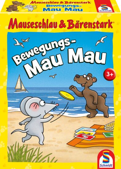 Kartenspiel Mauseschlau & Bärenstark - Bewegungs - Mau Mau - Schmidt Spiele