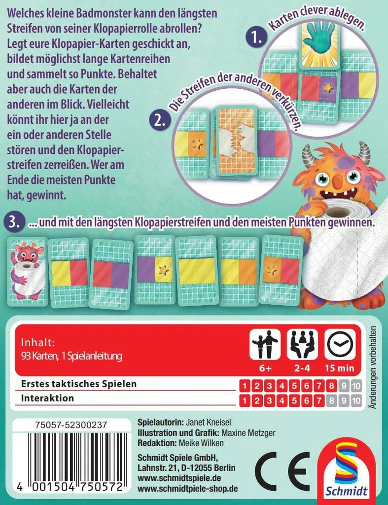 Kartenspiel - Monster Rolle - Schmidt Spiele