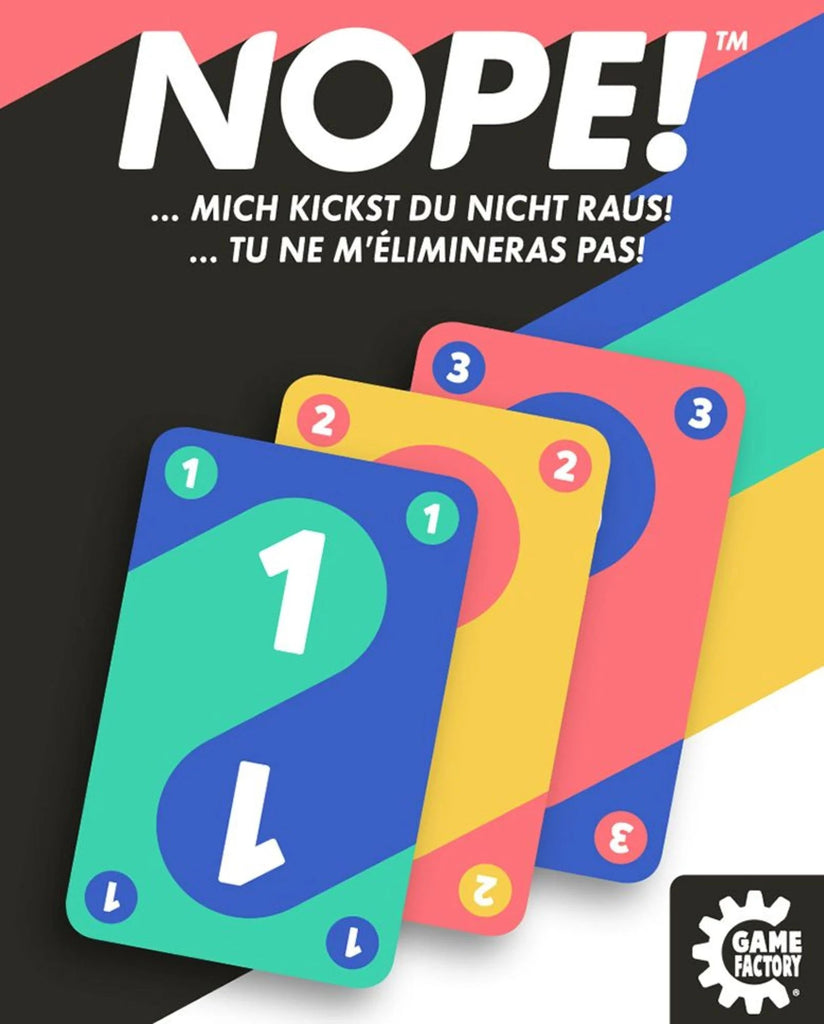 Kartenspiel - Nope! Mich kickst Du nicht raus - Game Factory