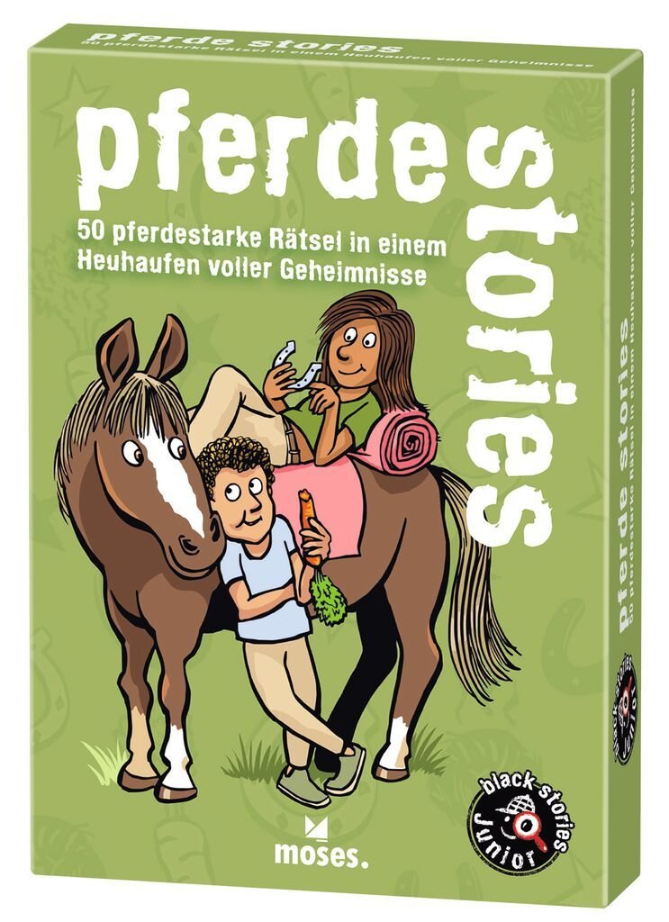 Kartenspiel - Pferde Stories: 50 pferdestarke Rätsel - Moses