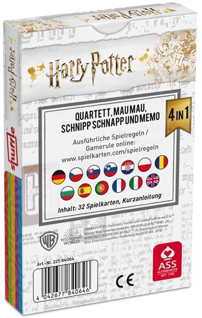 Kartenspiel - Quartett Harry Potter - ASS