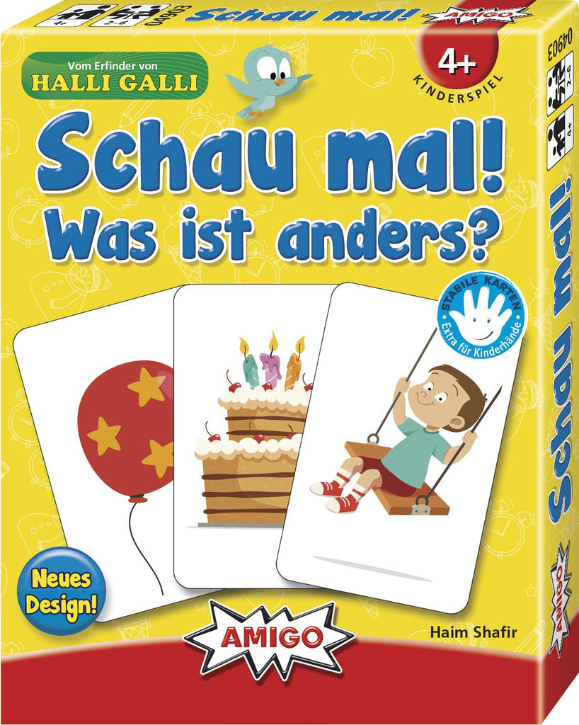 Kartenspiel - Schau mal! Was ist anders?   - Amigo