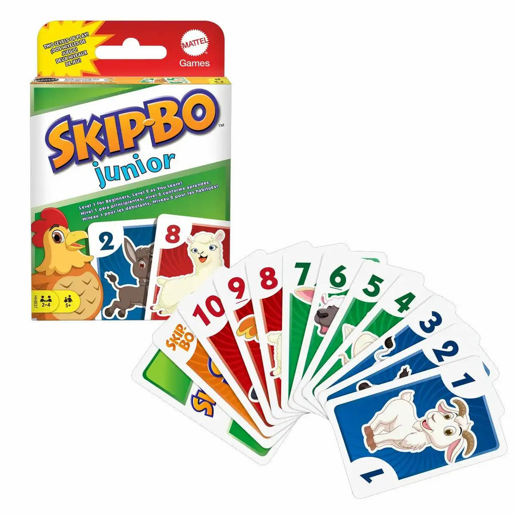 Kartenspiel - Skip Bo Junior - Mattel