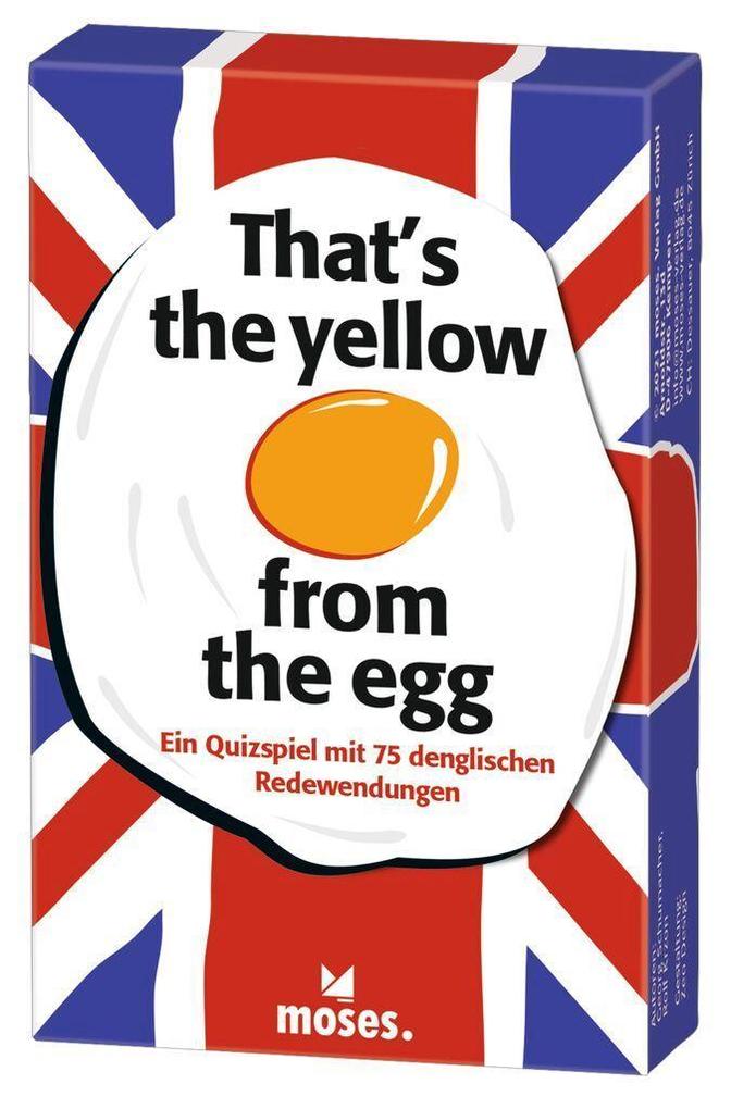 Kartenspiel - That's the yellow from the egg - Moses