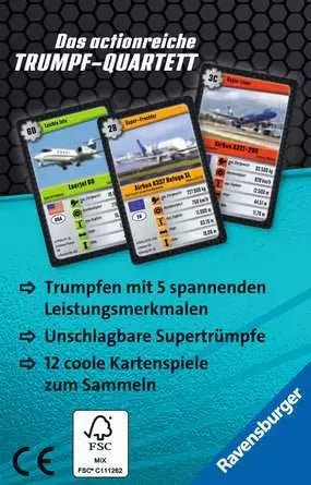 Kartenspiel - Ultra Jets 21 (Supertrumpf) - Ravensburger