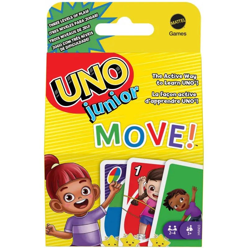 Kartenspiel - Uno Junior Move ! - Mattel