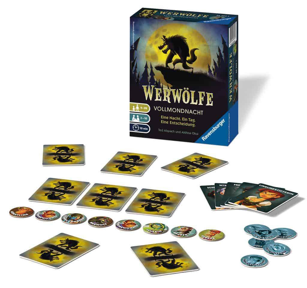 Kartenspiel - Werwölfe Vollmondnacht - Ravensburger