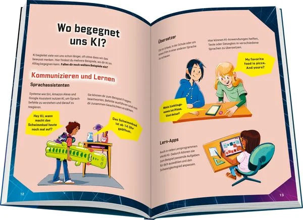 Buch KI und du – Einführung in künstliche Intelligenz für Kinder ab 10 Jahren