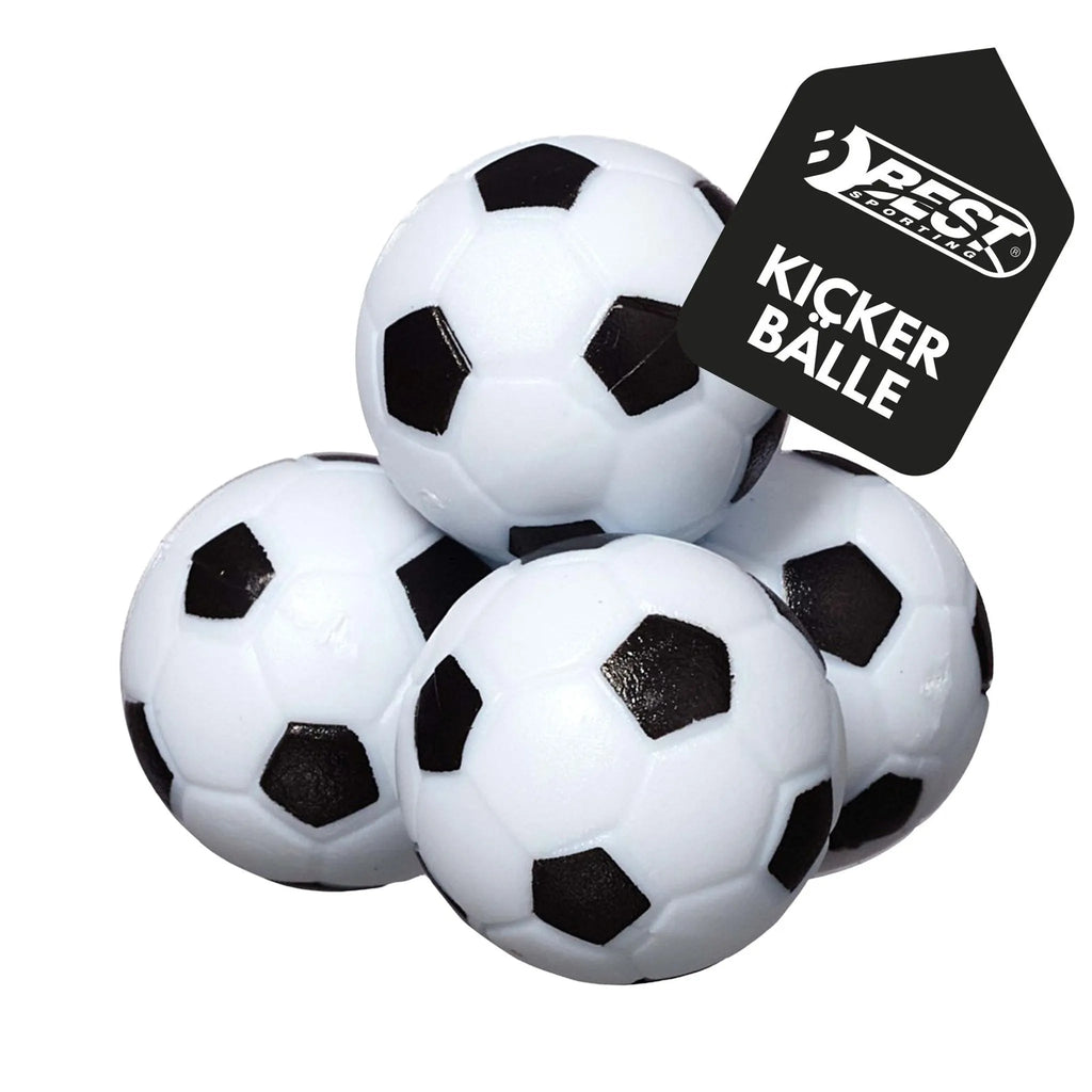 Kickerbälle 36mm, 4 Stück im Set für Tischkicker - Best