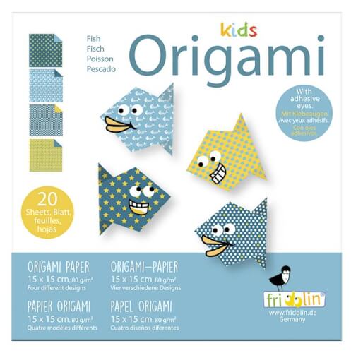 Kids Origami - Fisch - Fridolin