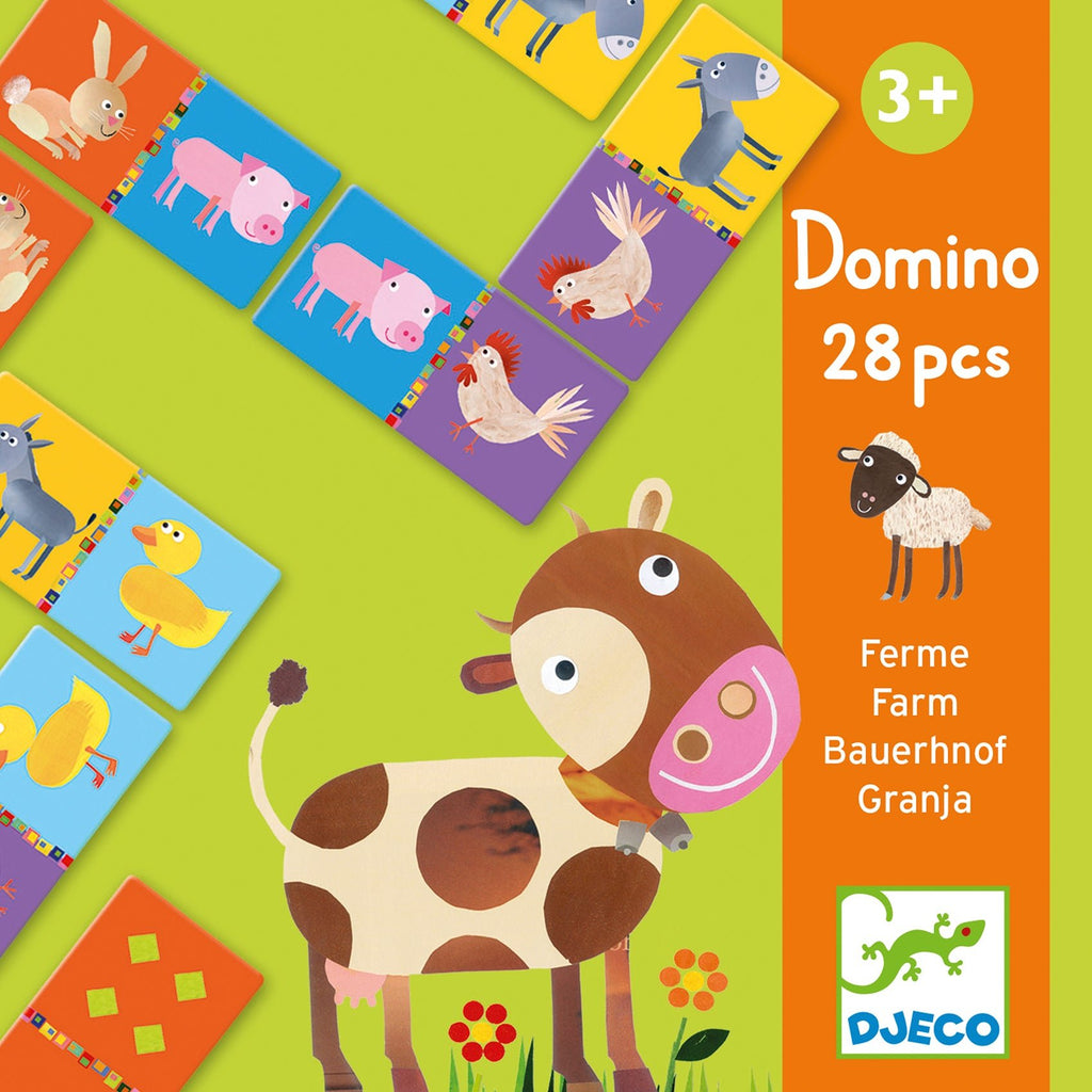 Kinder - Domino Bauernhof - Djeco