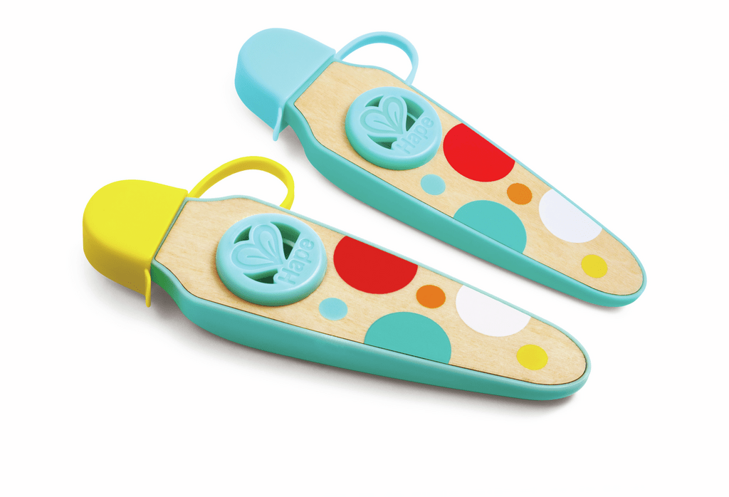 Buntes Kinder-Kazoo als leicht zu spielendes Musikinstrument für Anfänger
