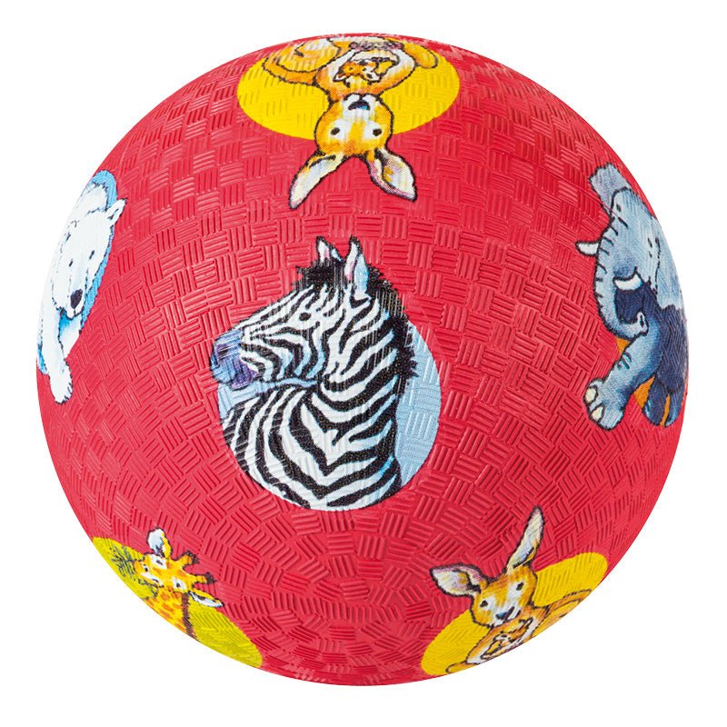 Kinder Spielball Naturkautschuk Zoo 18cm - Mauder