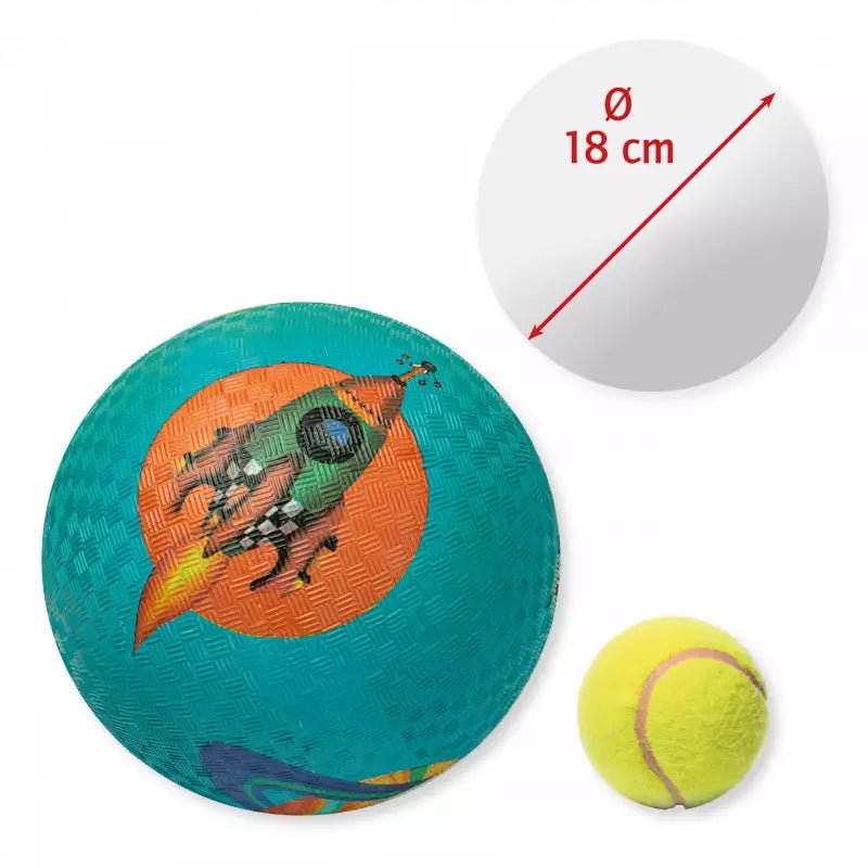 Kinderball Raketen und Planeten - 18cm - Mauder