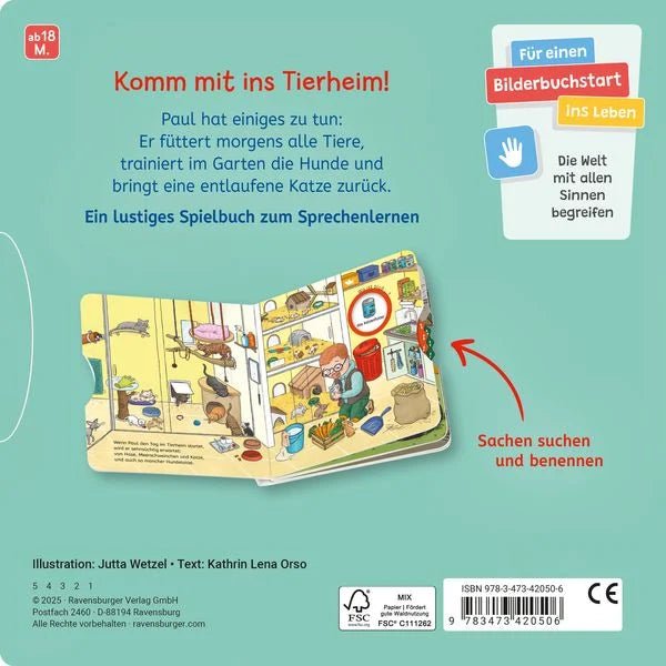 Kinderbücher - Wo ist bloß …? Mein Tier - Buch zum Sachen suchen - Ravensburger