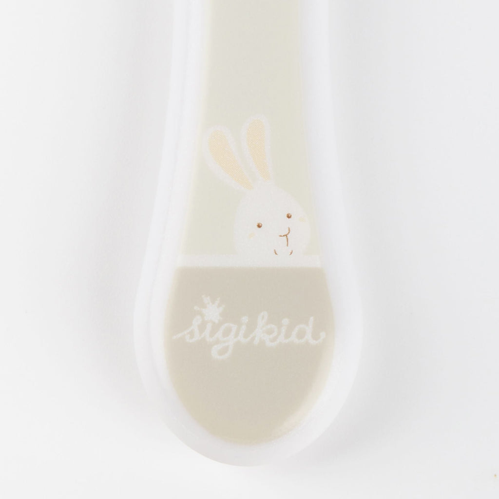 Kindergeschirr - Besteck - Set Hase Vanilla - Sigikid