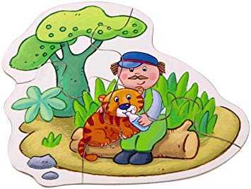 Kinderpuzuzle - 6 erste Puzzles - Zoo - Haba