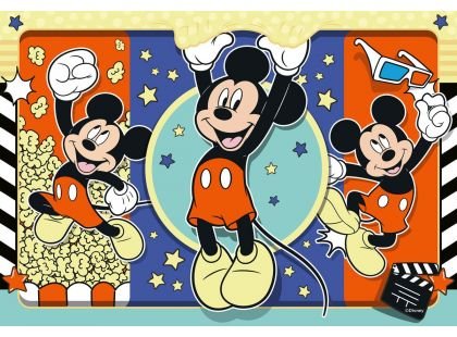 Kinderpuzzle 2x24 - Micky Maus Film ab ! - Ravensburger