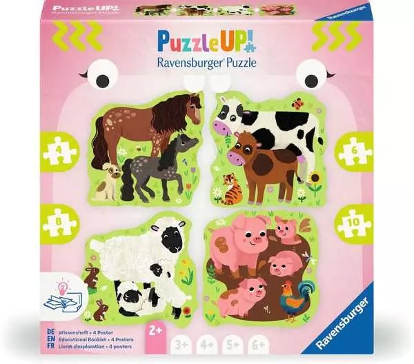 Kinderpuzzle ab 2 Jahren - Bauernhoftiere - Ravensburger