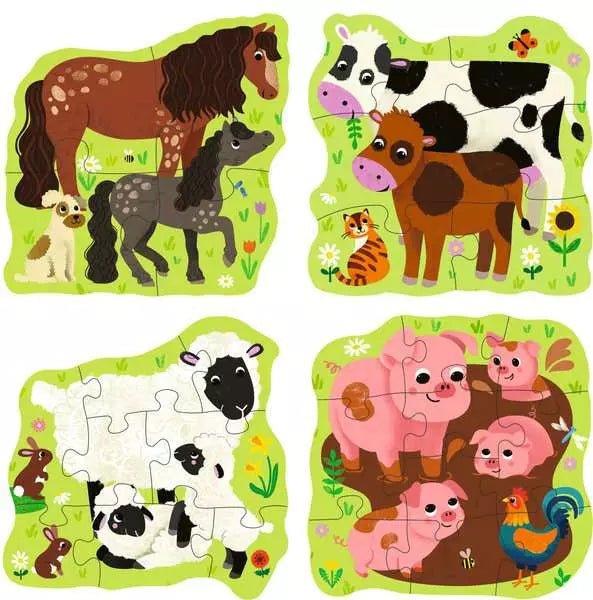 Kinderpuzzle ab 2 Jahren - Bauernhoftiere - Ravensburger