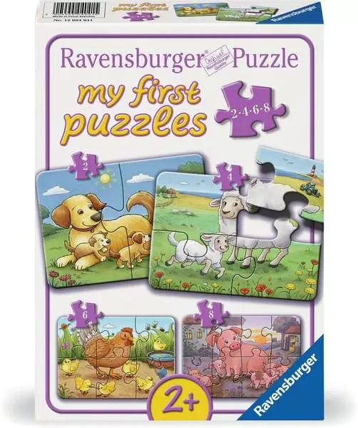 Kinderpuzzle ab 2 Jahren - Kleine Bauernhoftiere - Ravensburger