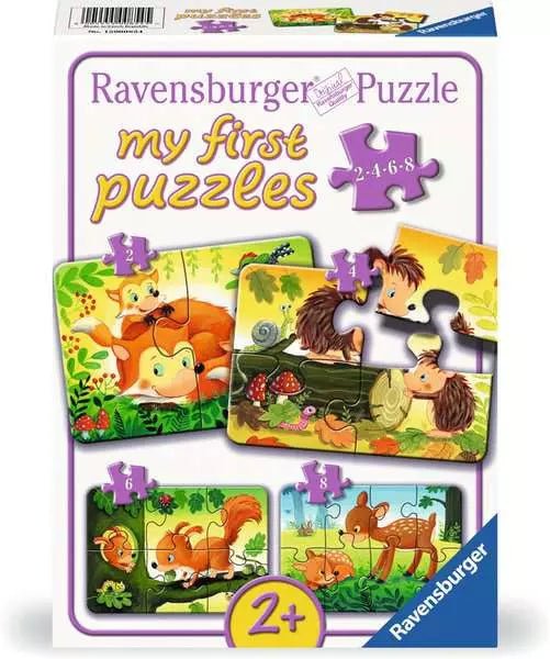 Kinderpuzzle ab 2 Jahren - Kleine Tierfamilien - Ravensburger