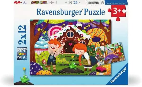 Kinderpuzzle ab 3 Jahren - Märchenhafte Geschichten - 12 Teile - Ravensburger