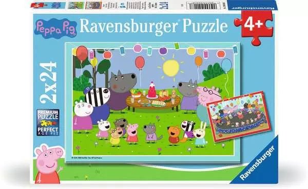 Kinderpuzzle ab 3 Jahren - Partyzeit! Peppa Pig - Ravensburger