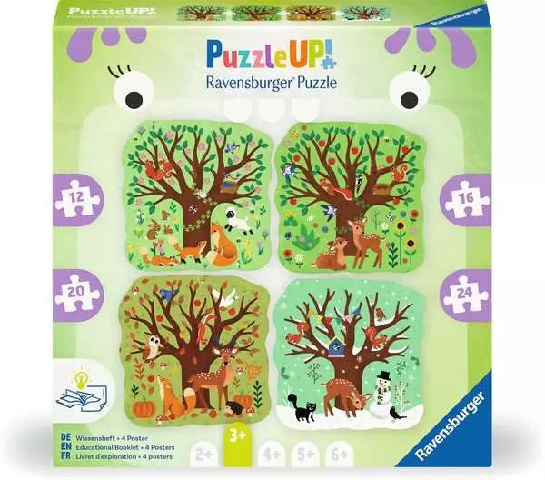 Kinderpuzzle ab 3 Jahren - Vier Jahreszeiten - Ravensburger