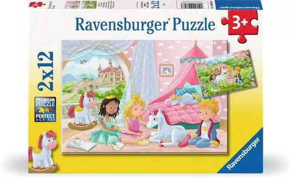 Kinderpuzzle ab 3 Jahren - Zauberhafte Freundschaft - 12 Teile - Ravensburger