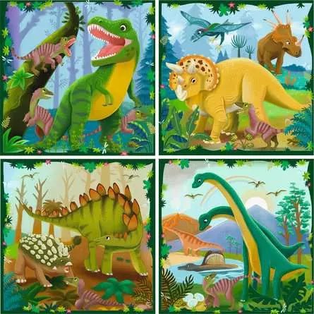 Kinderpuzzle ab 4 Jahren - Dinosaurier - Ravensburger