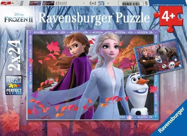 Kinderpuzzle ab 4 Jahren - Frostige Abenteuer - 24 Teile - Ravensburger