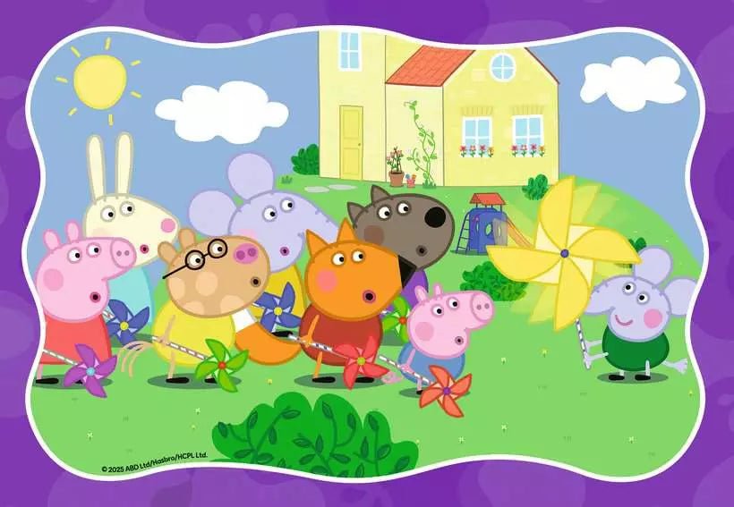Kinderpuzzle ab 4 Ravensburger Peppa Pig 2x24 Teile
