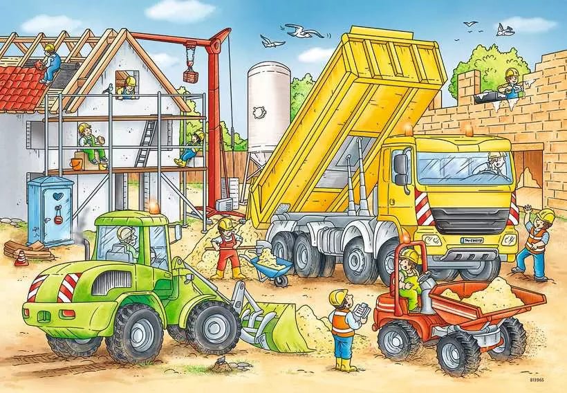 Ravensburger Puzzle Baustelle ab 4 Jahren